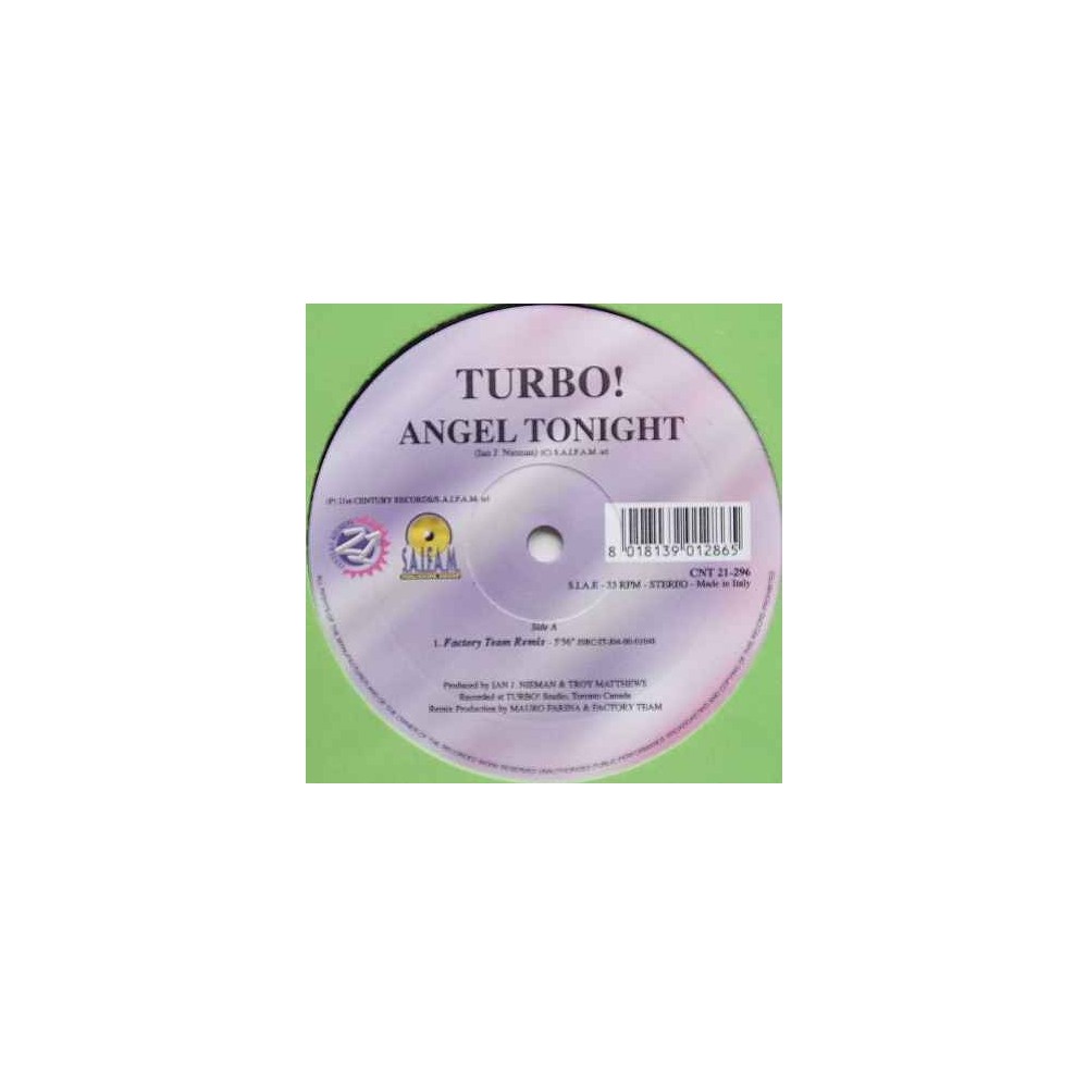 Turbo – Angel Tonight