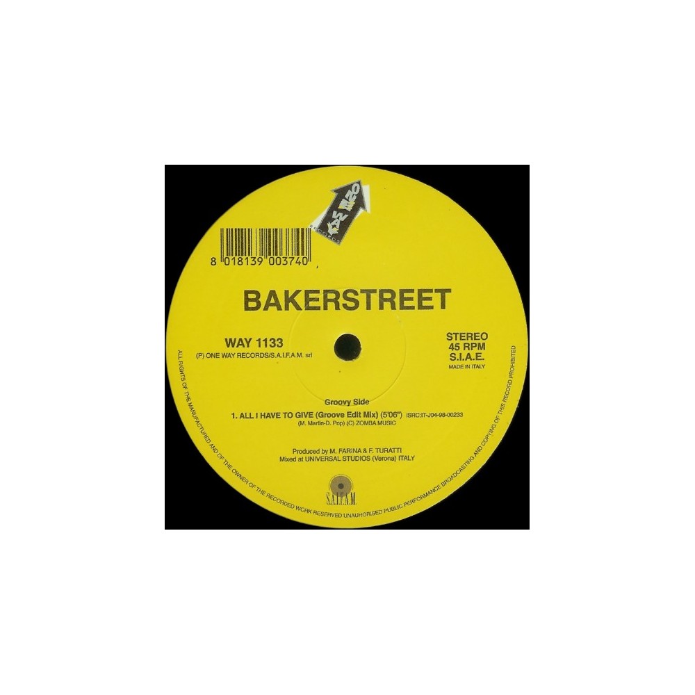 Bakerstreet – All I Have To Give