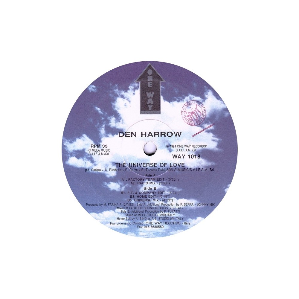 Den Harrow – The Universe Of Love