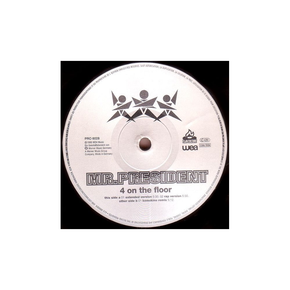 Mr President – 4 On The Floor