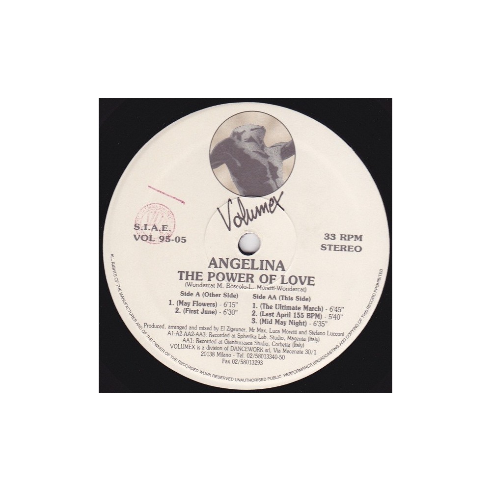 Angelina  – The Power Of Love (PELOTAZO¡)