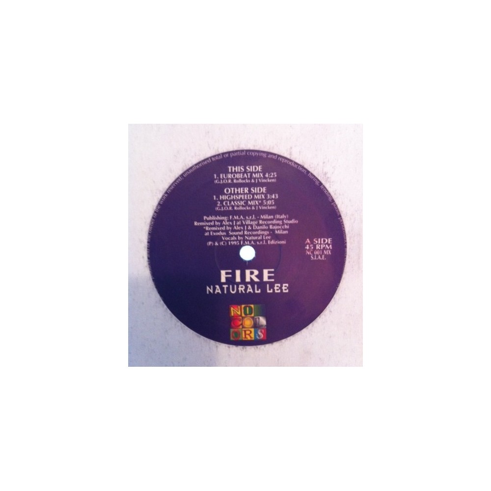 Natural Lee – Fire