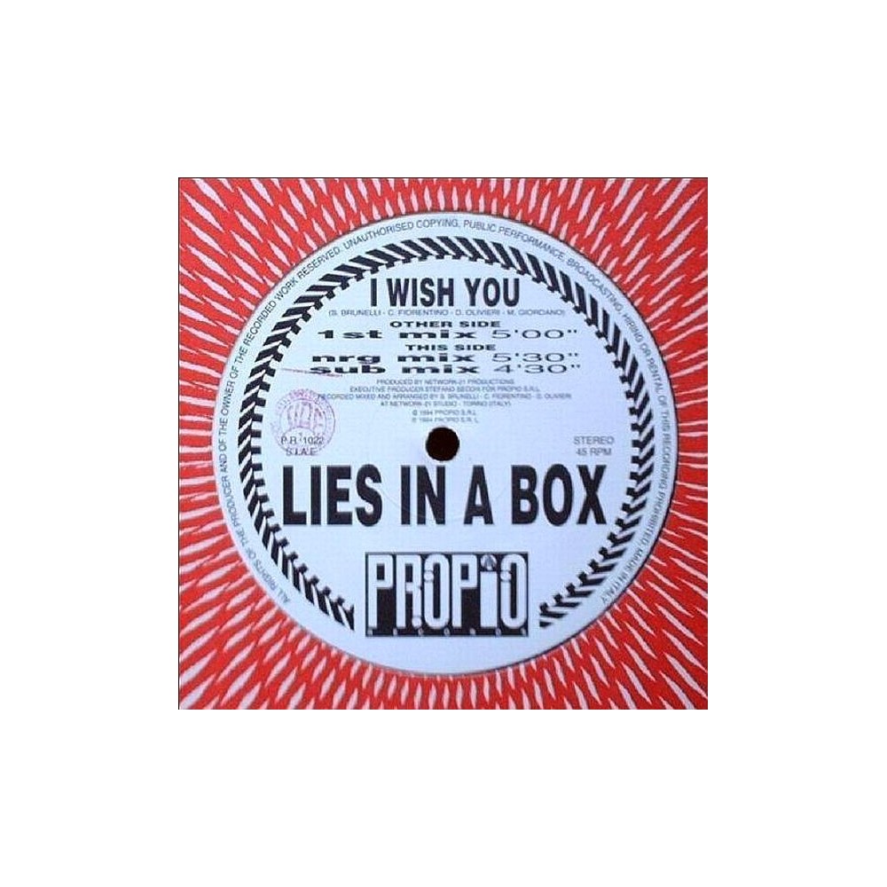 Lies In A Box – I Wish You 