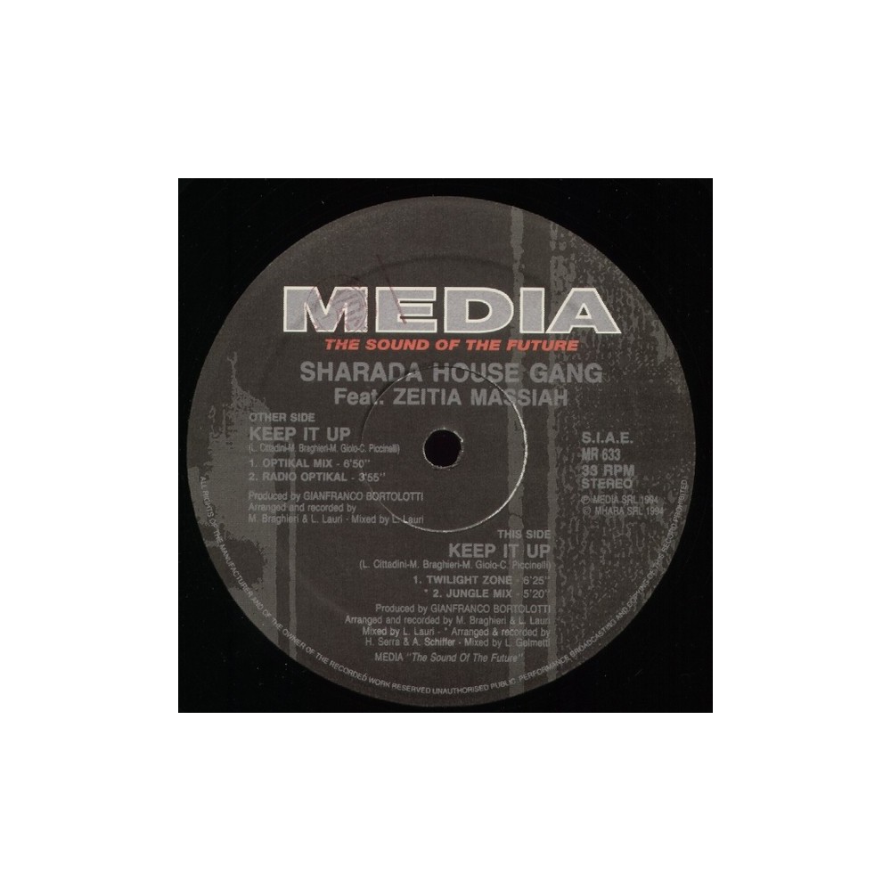 Sharada House Gang Feat. Zeitia Massiah – Keep It Up 