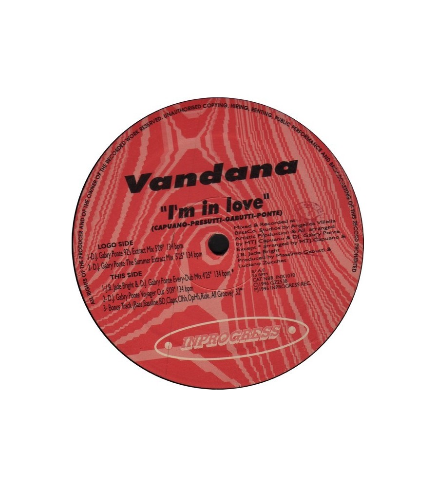 Vandana - I'm In Love