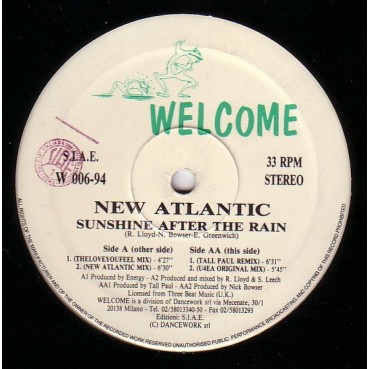 New Atlantic – Sunshine After The Rain 