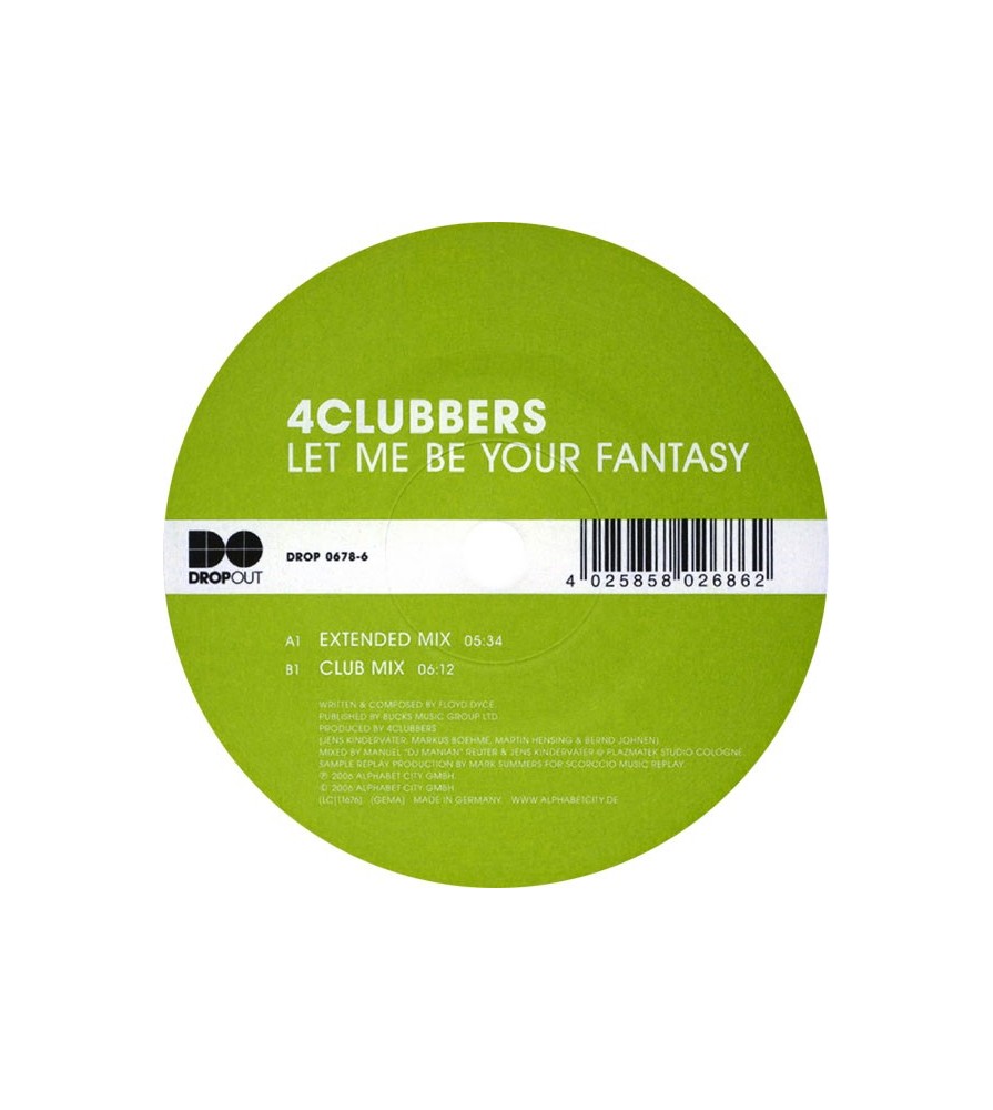 4Clubbers – Let Me Be Your Fantasy