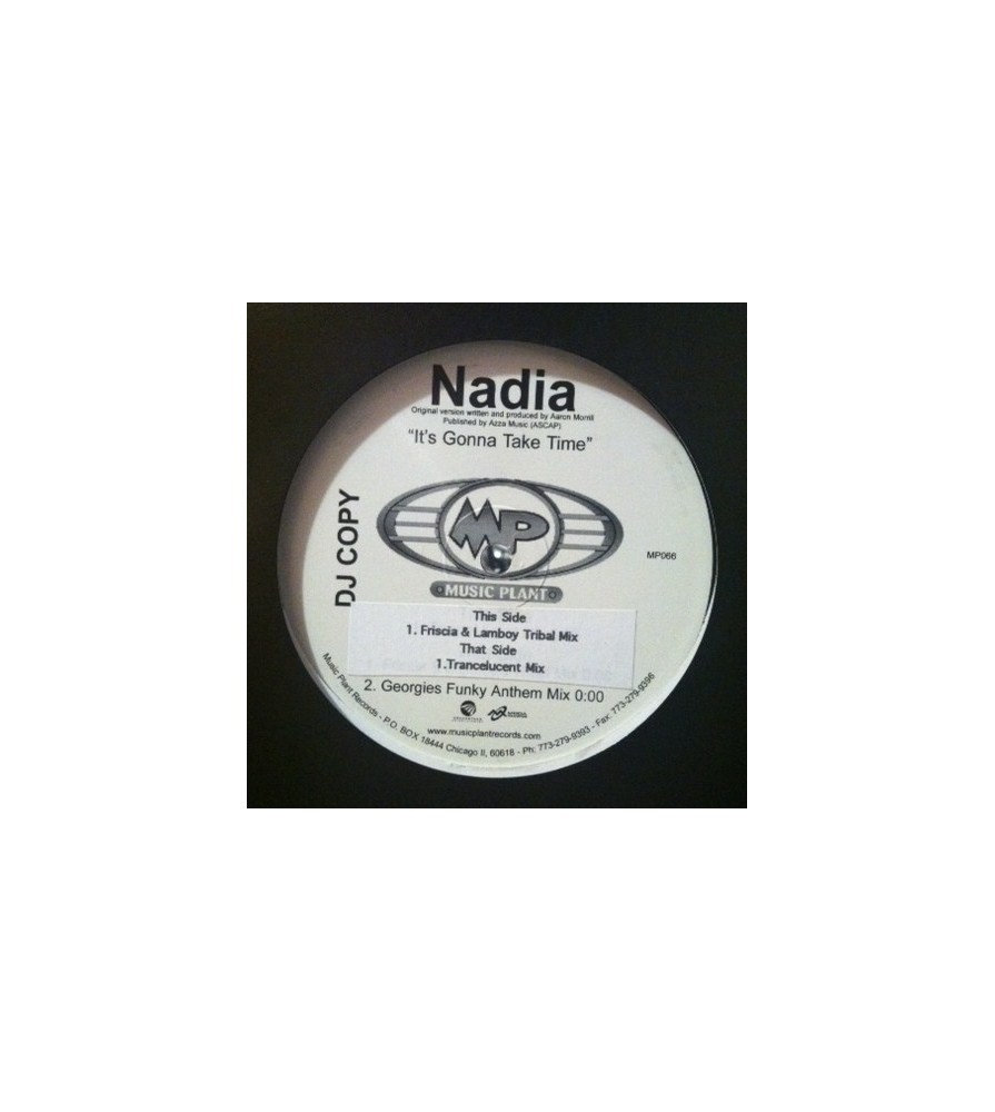 Nadia - It's gonna take time