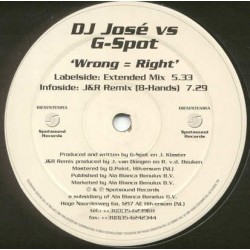 DJ Jose vs. G-Spott - Wrong  Right