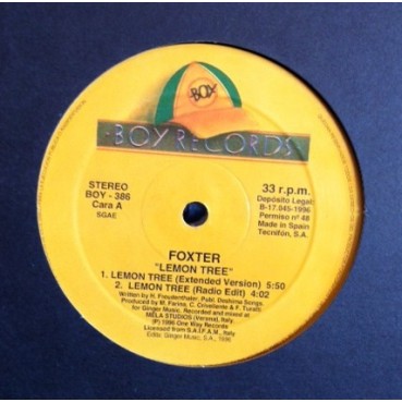 Foxter – Lemon Tree 