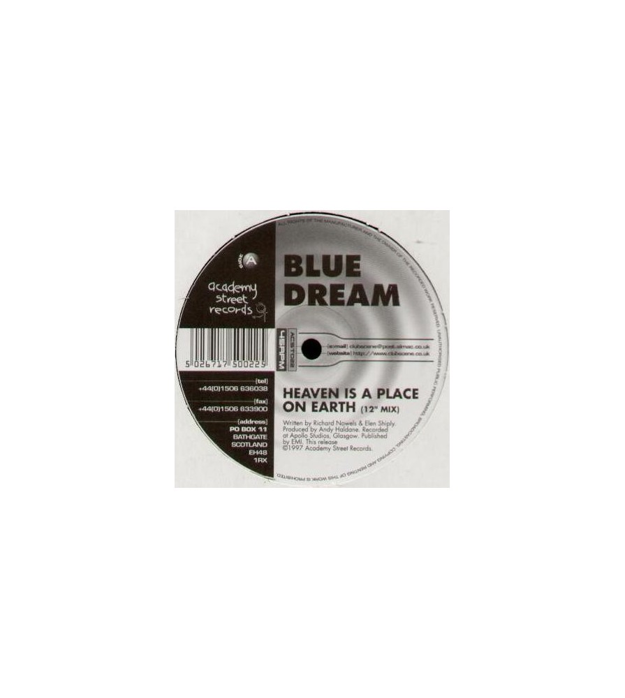 Blue Dream – Heaven Is A Place On Earth 