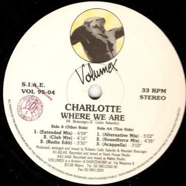 Charlotte – Where We Are Charlotte – Where We Are