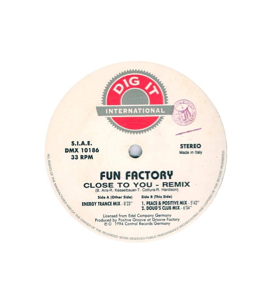 Fun Factory – Close To You (Remix)