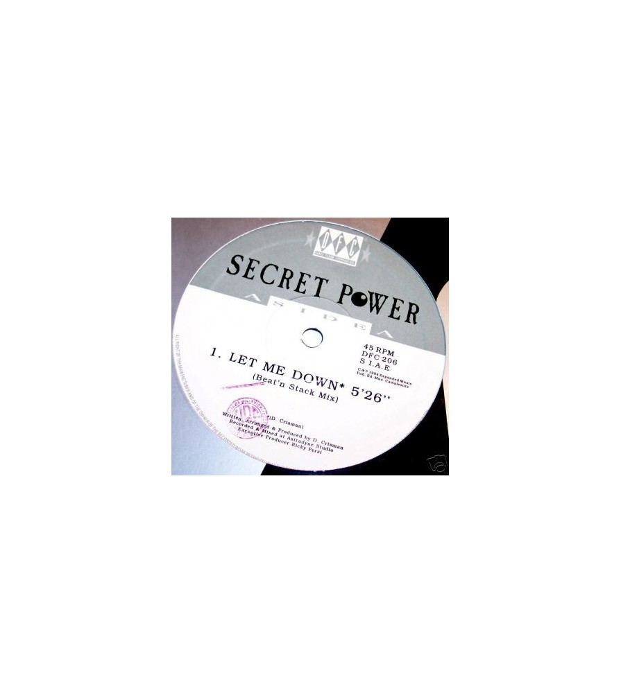 Secret Power – Let Me Down (IMPORT)