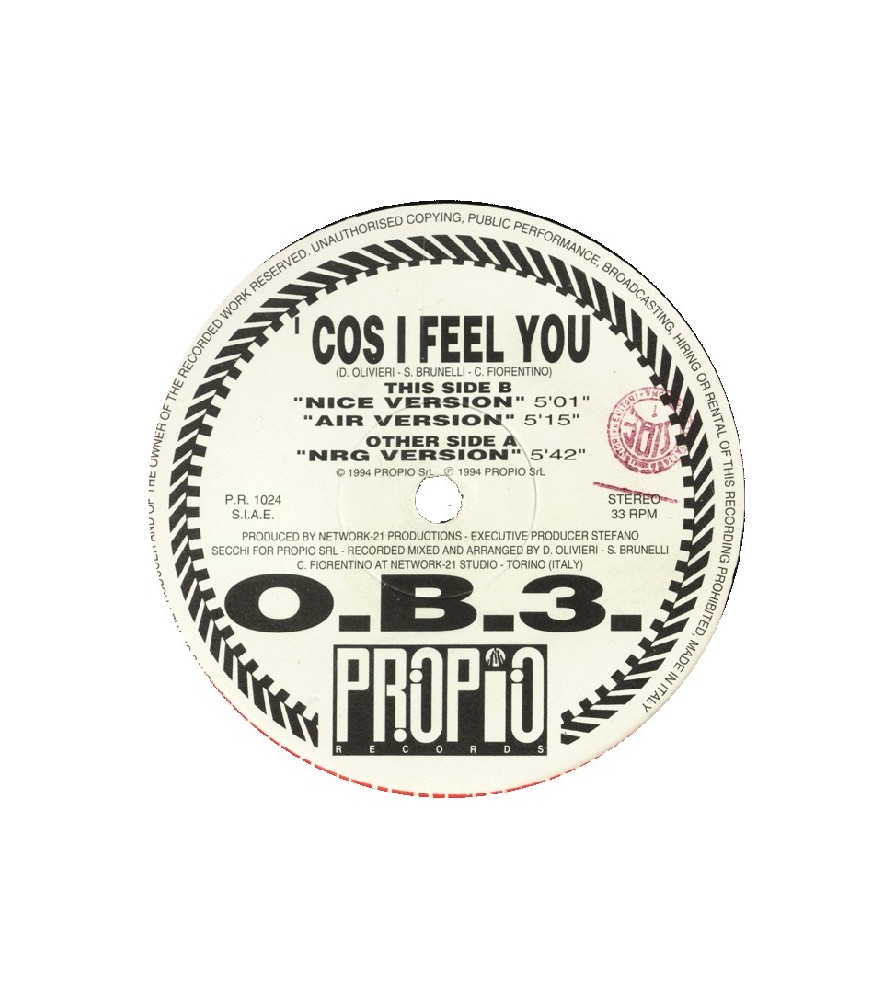 OB3 – Cos I Feel You 