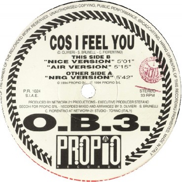 OB3 – Cos I Feel You 