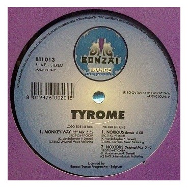 Tyrome – Monkey - Way 