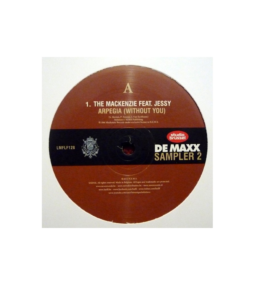 Studio Brussel - De Maxx Sampler 2 (INCLUYE ARPEGIA & ANGLIA¡¡)
