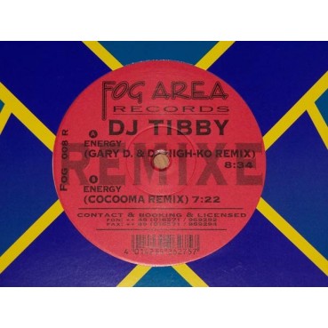 DJ Tibby – Energy (Remixes) 