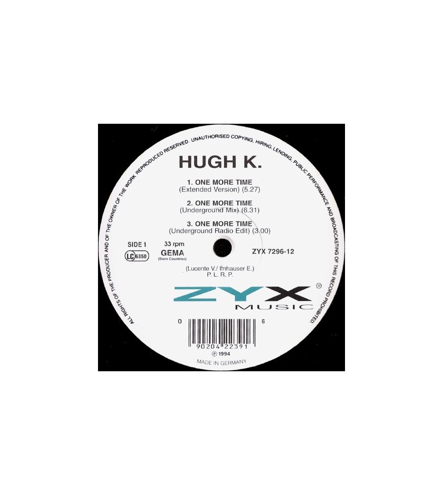 Hugh K. – One More Time 