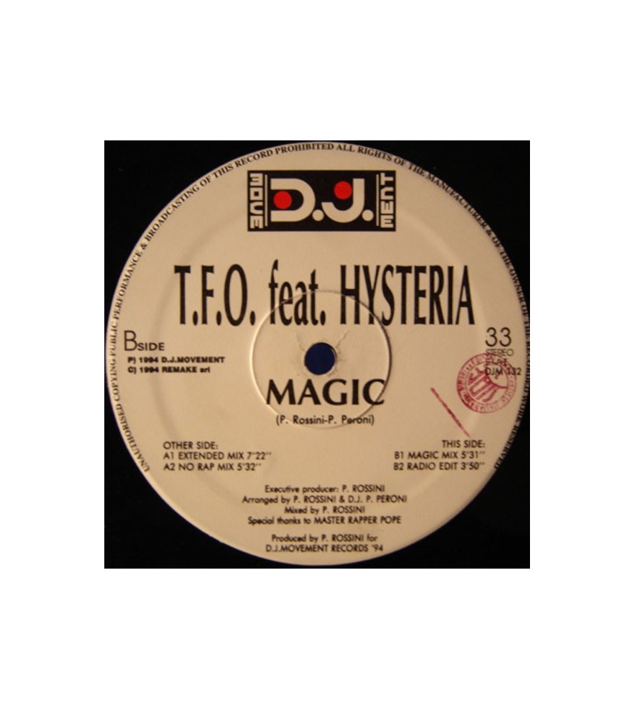 TFO feat. Hysteria – Magic (JOYA¡¡)