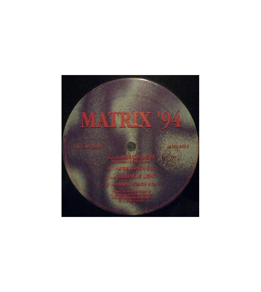 Matrix 94 ‎– Music Is Light (BOMBAZO¡¡)