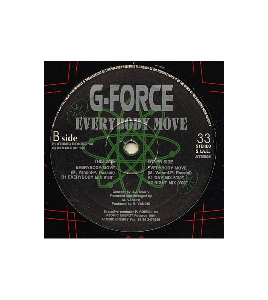 G-Force  ‎– Everybody Move