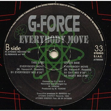 G-Force  ‎– Everybody Move