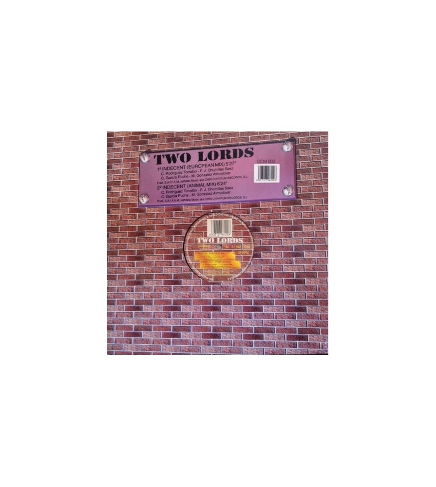 Two Lords ‎– Indecent (PRODUCCIÓN CHUMI DJ¡)
