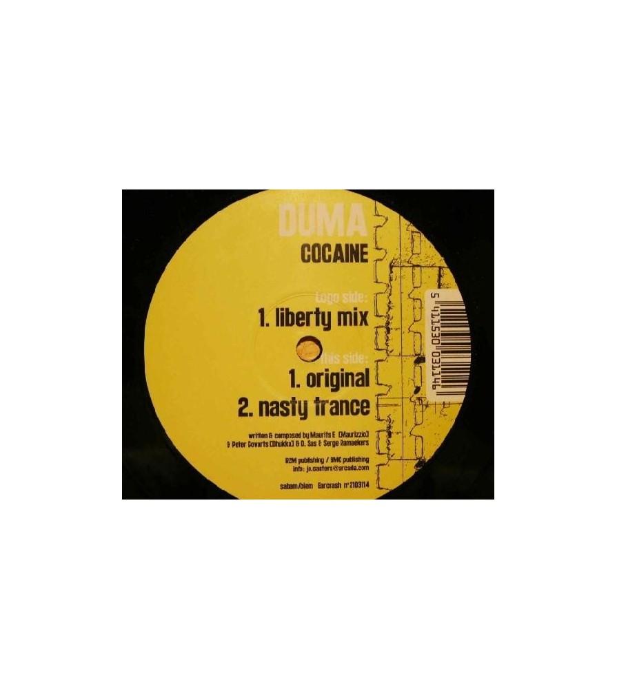 Duma ‎– Cocaine (JOYA¡¡)