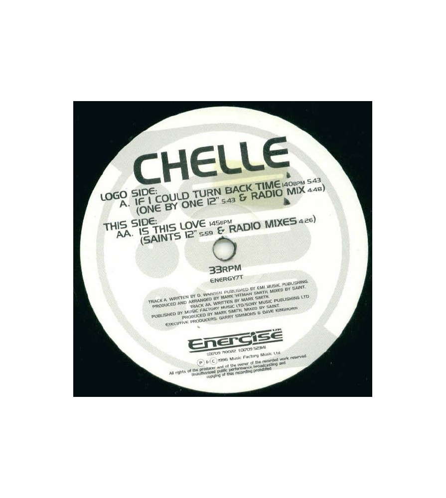 Chelle ‎– If I Could Turn Back Time / Is This Love