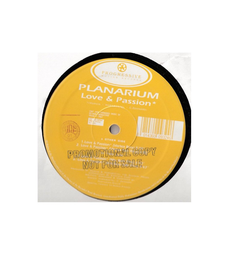 Planarium ‎– Love & Passion (Remix) 