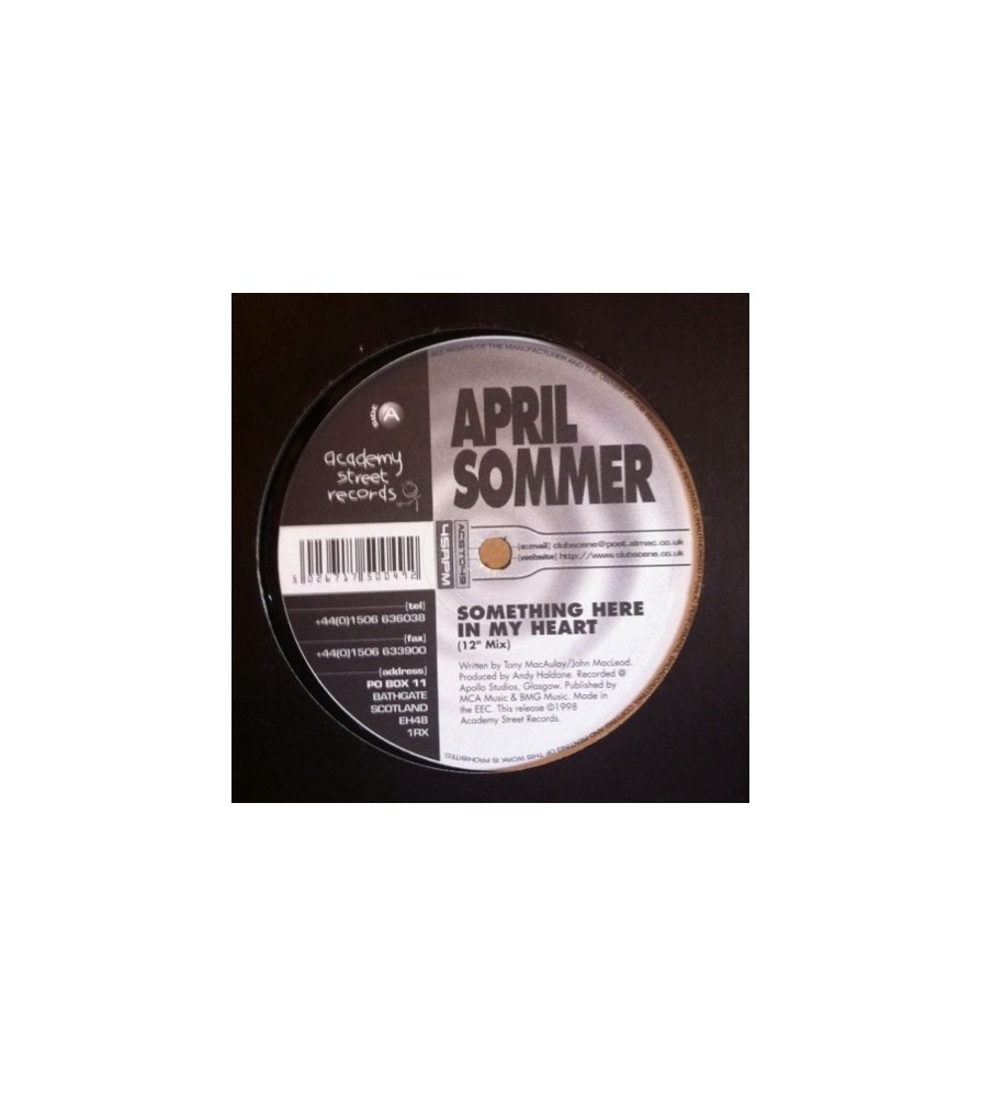 April Sommer ‎– Something Here In My Heart 