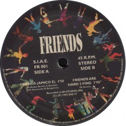 Friends ‎– Friends (Amico É)