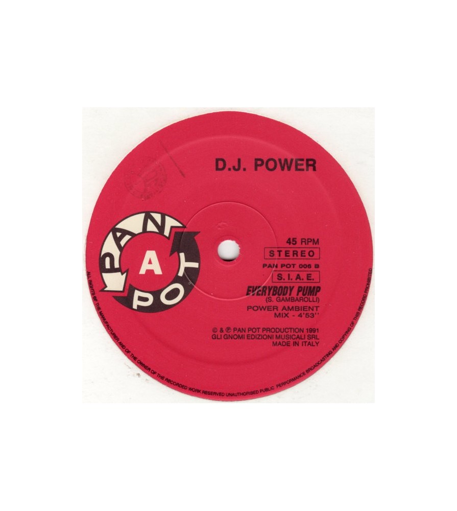 DJ Power ‎– Everybody Pump 