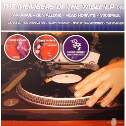 Maxipaul - Ben Allone - Head Horny's ‎– The Members Of The Table EP. Vol. 2 