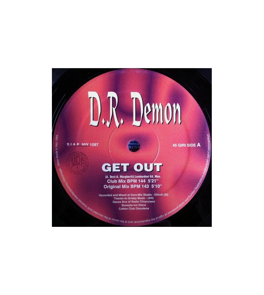 Dr Demon ‎– Get Out 