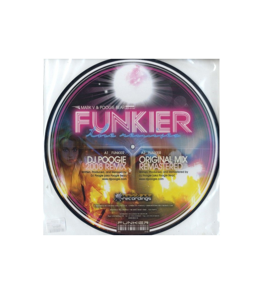 Mark V. & Poogie Bear ‎– Funkier (The Remixes) 