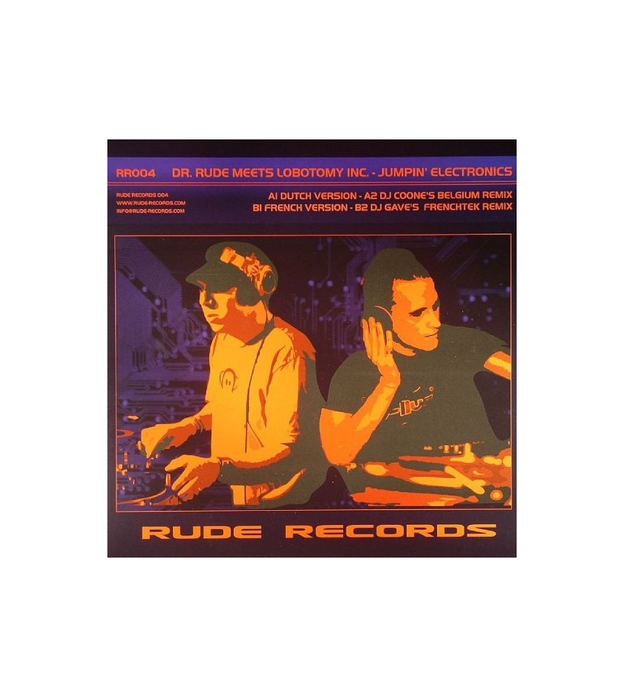 Dr. Rude  Meets Lobotomy Inc ‎– Jumpin Electronics 