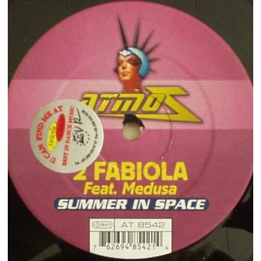 2 Fabiola Feat. Medusa  ‎– Summer In Space (IMPORT)