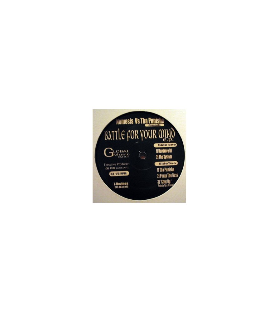 Nemesis vs. Tha Punisha ‎– Battle For Your Mind EP