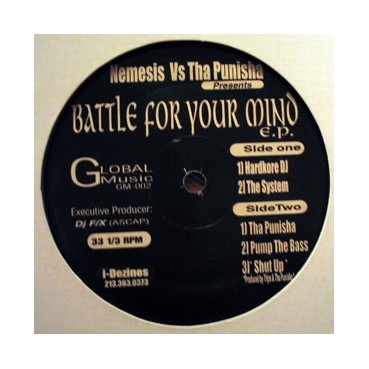 Nemesis vs. Tha Punisha ‎– Battle For Your Mind EP