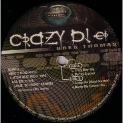 Greg Thomas ‎– Crazy DJ EP 