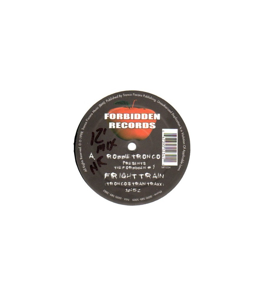 Robbie Tronco ‎– The Forbidden 1 