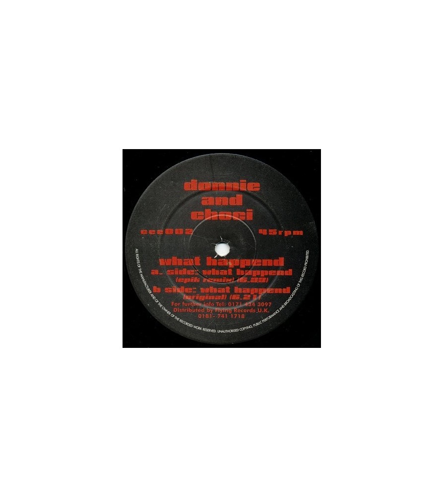 Donnie  & Choci ‎– What Happend 