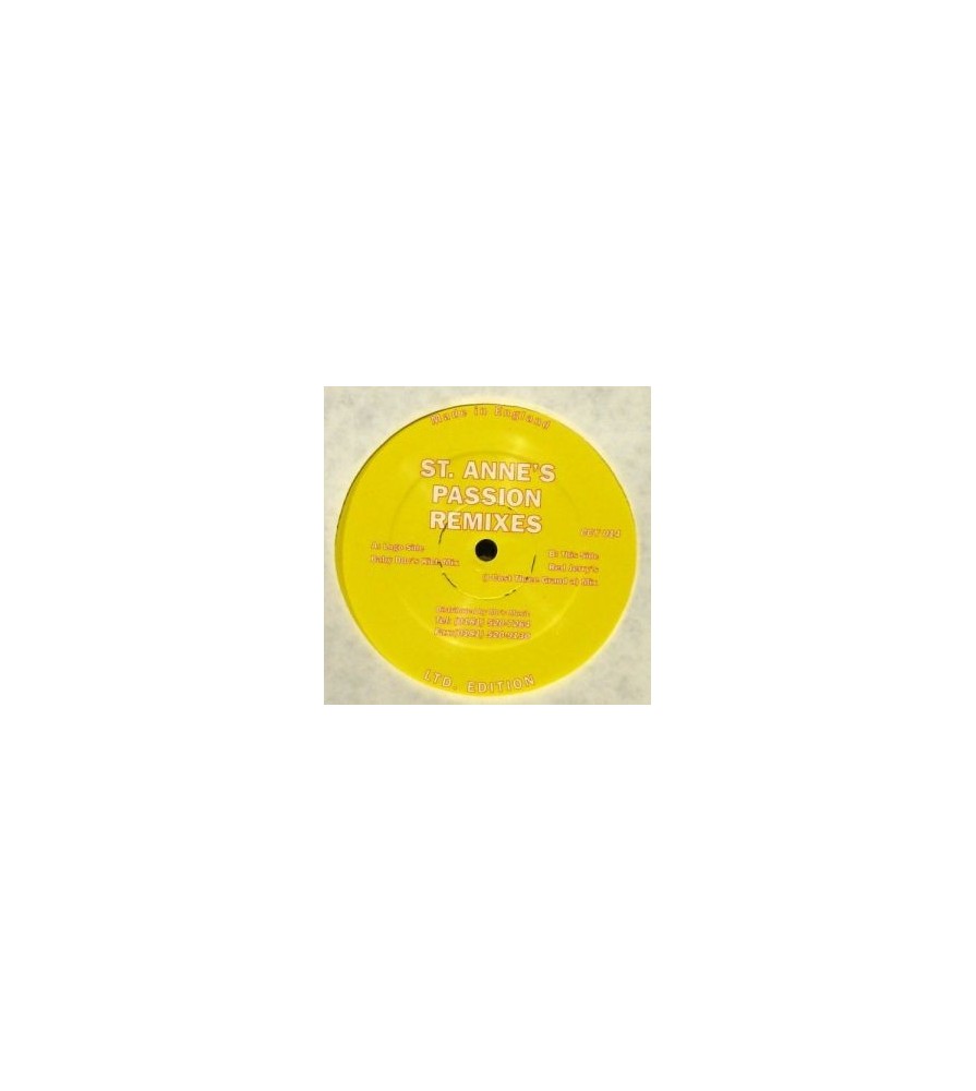 St. Anne's Passion ‎– Get The Hoe (Remixes Import) 