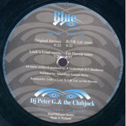 DJ Peter G. & The Clubjock ‎– Let's Take It Back