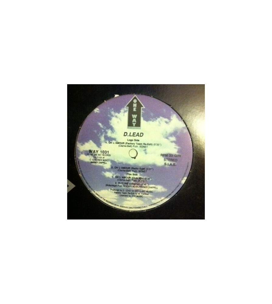 D.Lead ‎– Oh L'Amour 