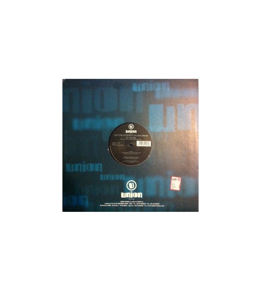 Rhythm Authority Feat. Barry Stewart ‎– Joy And Pain 