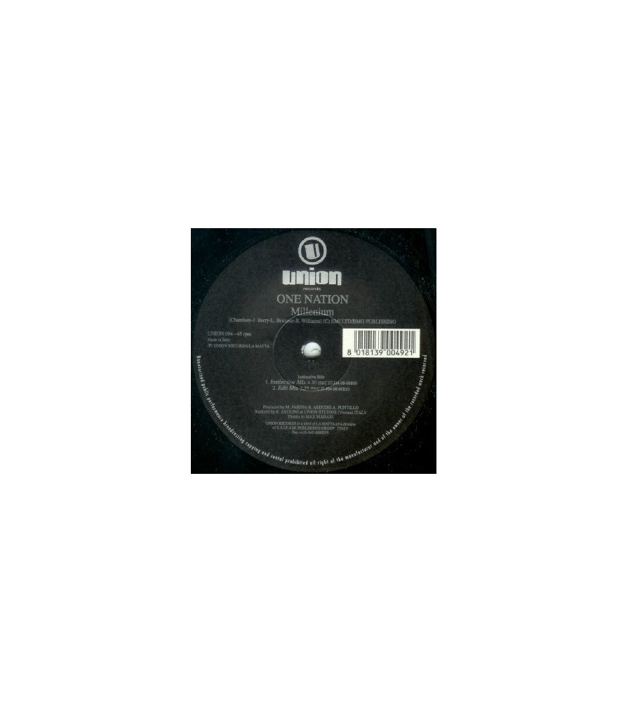 One Nation – Millenium (IMPORT)